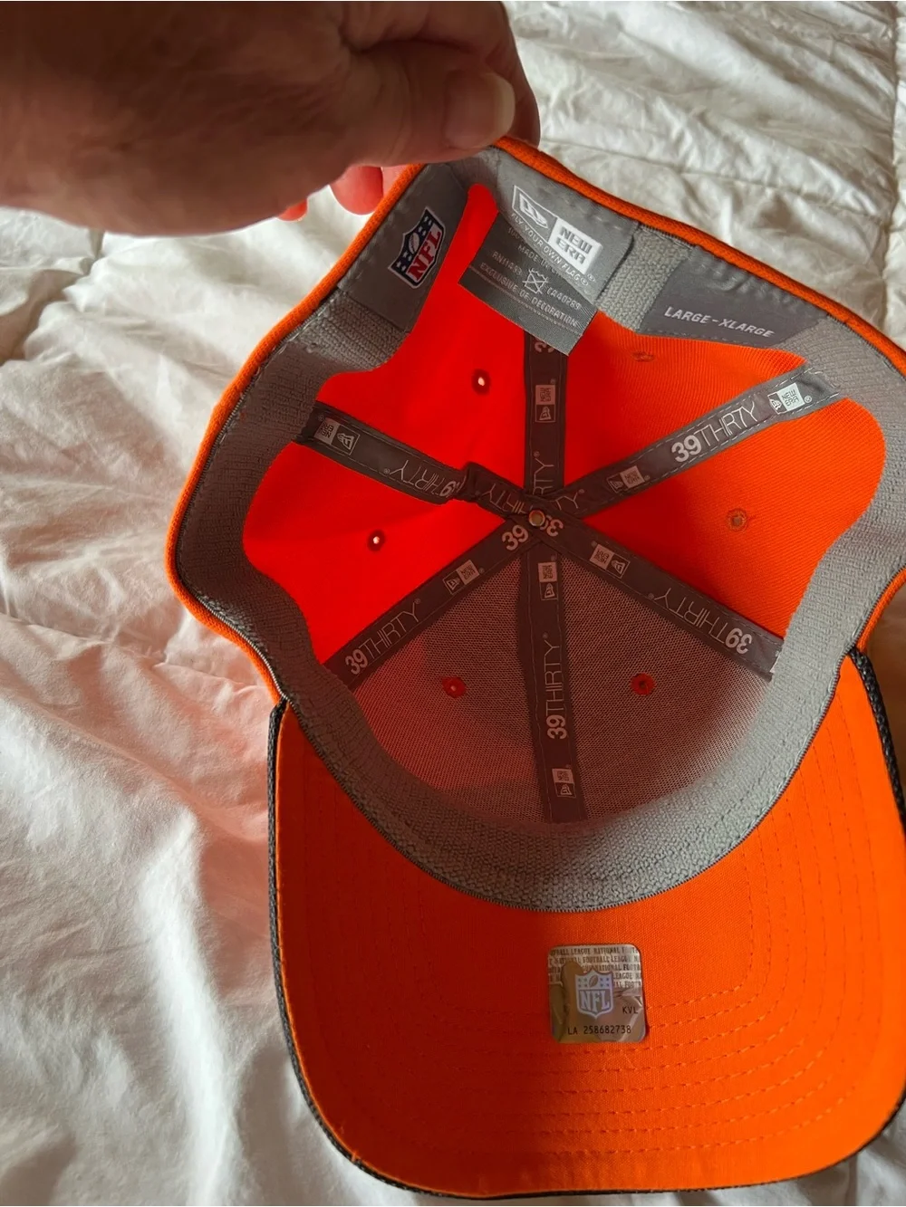 Denver Broncos Orange and Black Hat NWOT